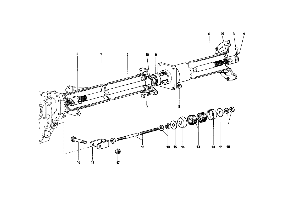 Schematic: Propeller Shaft