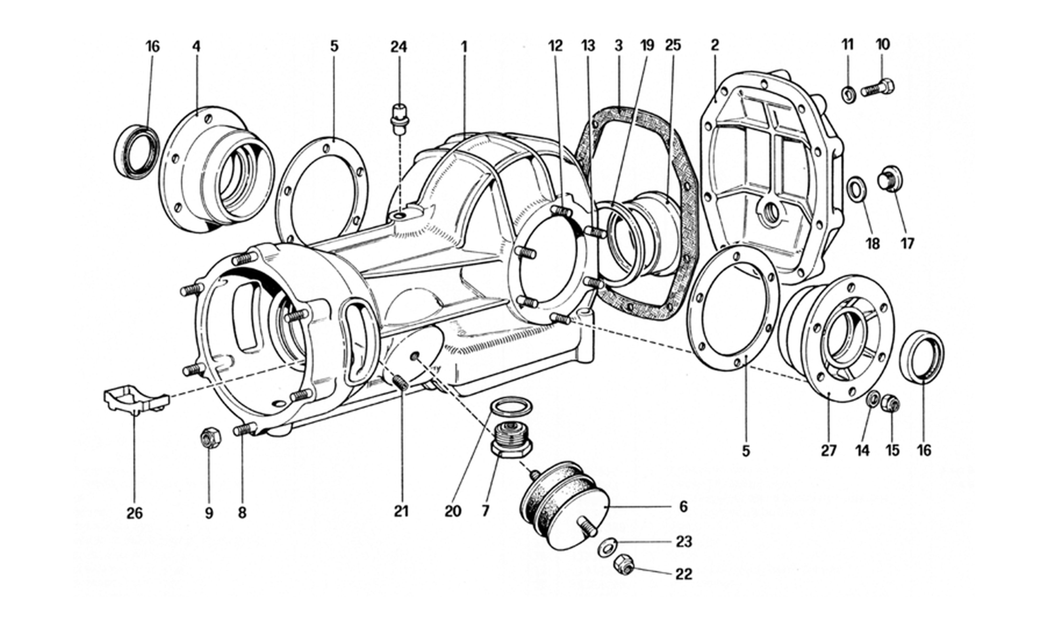 Schematic: Differential Housing