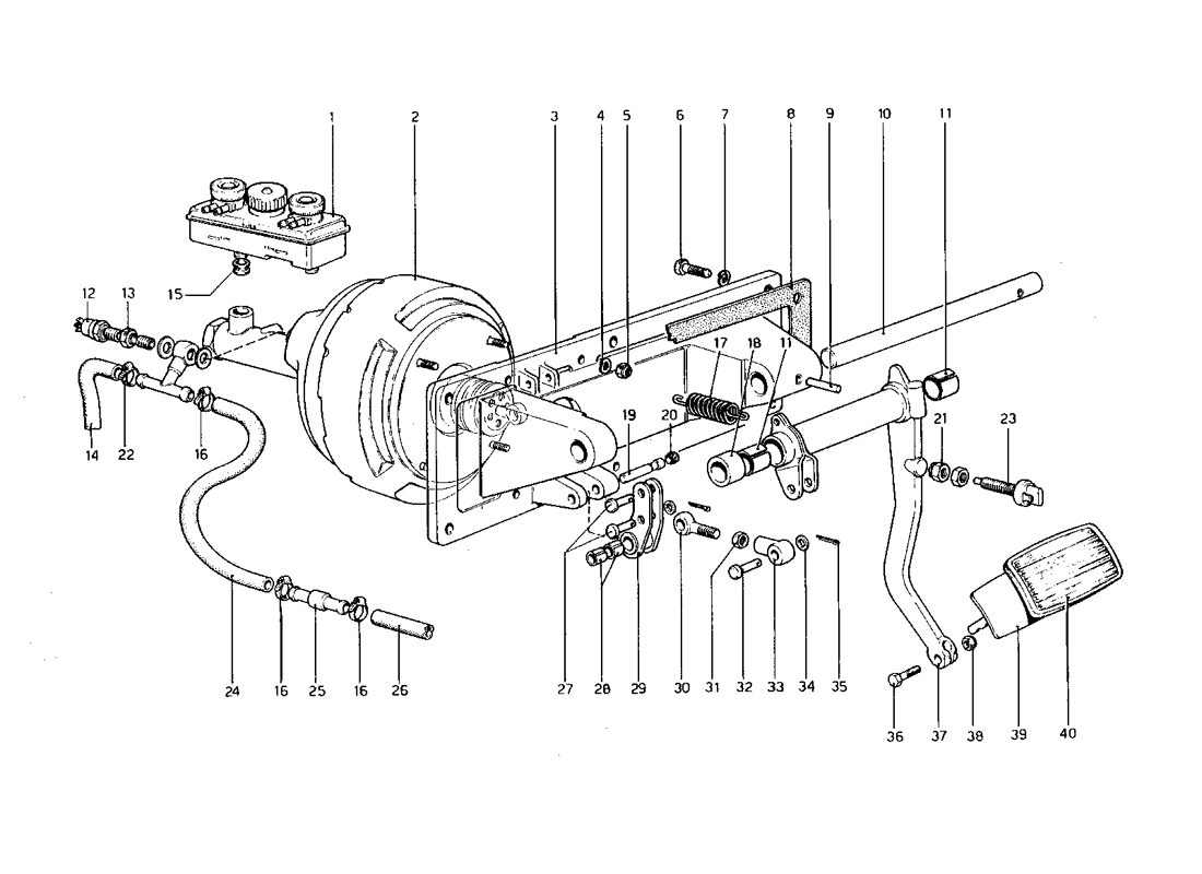 Schematic: Brakes Hydraulic Drive (400 (Automatic)