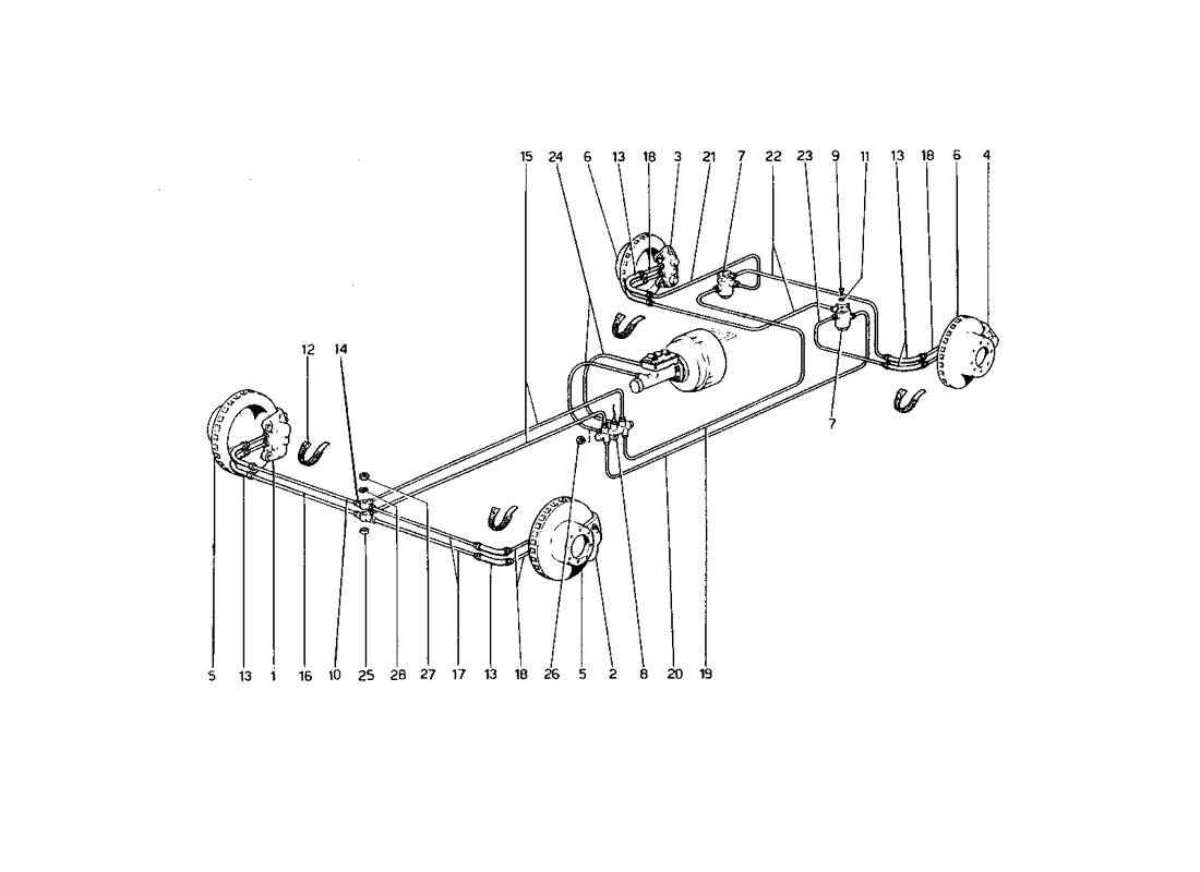 Schematic: Brakes System