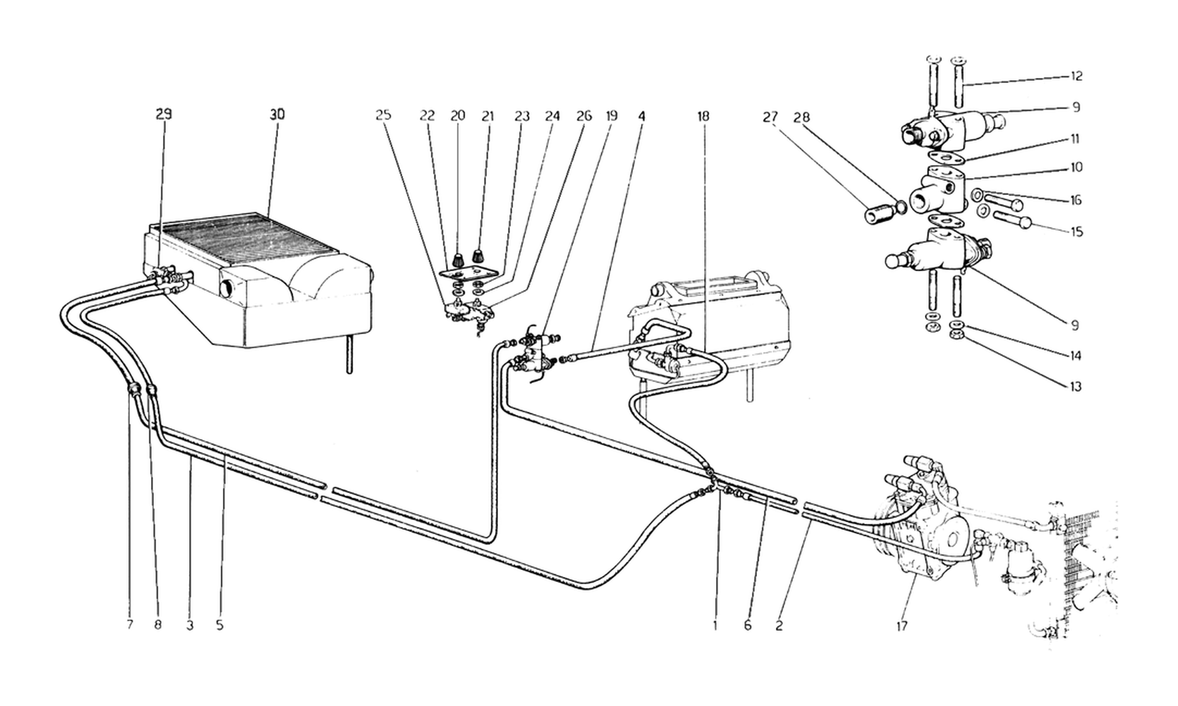 Schematic: Supplementary Air Conditiong System