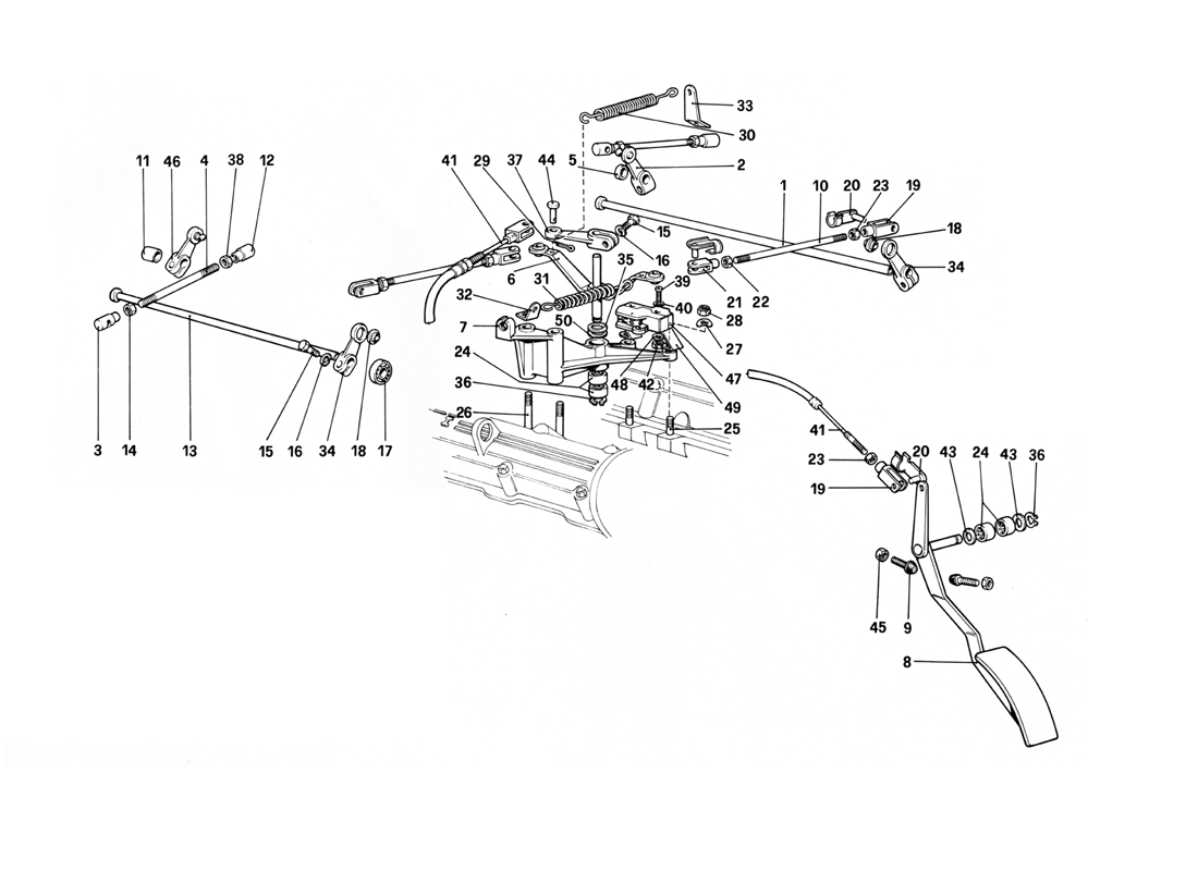 Schematic: Throttles Controls (For Lhd)