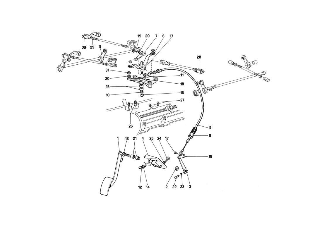 Schematic: Throttles Controls (For Rhd)