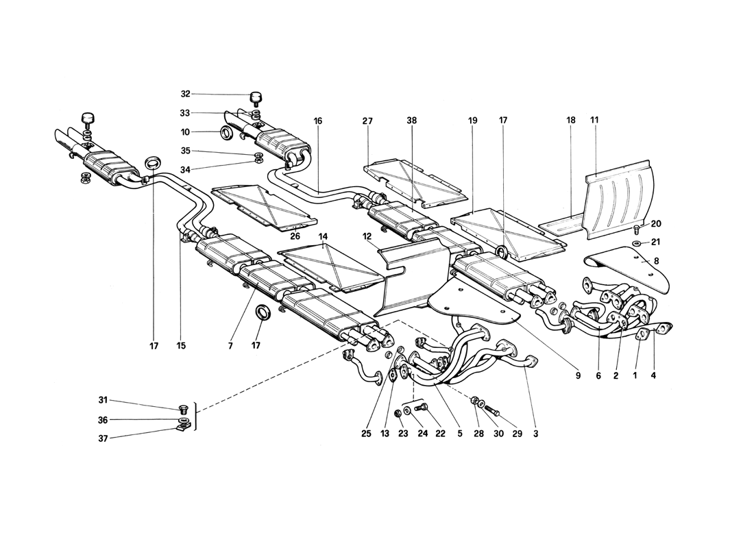 Schematic: Exhaust System