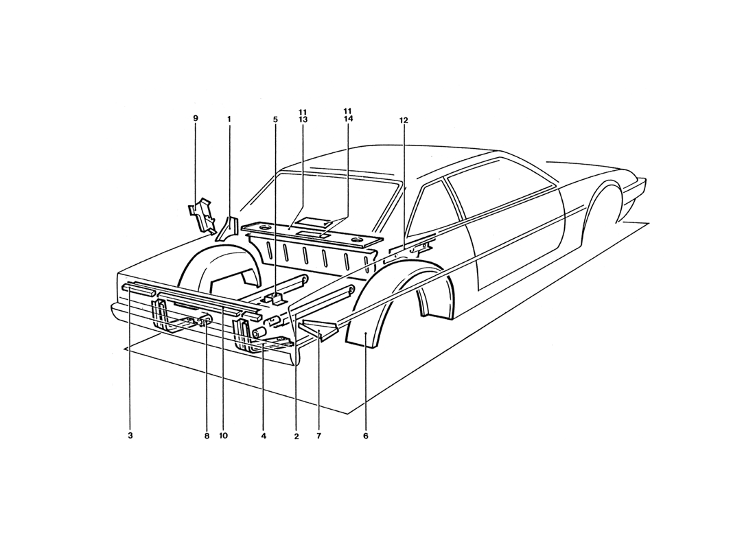 Schematic: Rear Panel & Sheilds