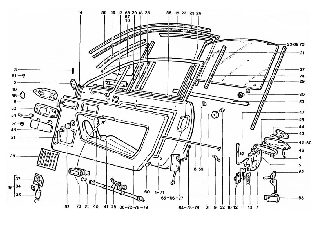 Schematic: Doors