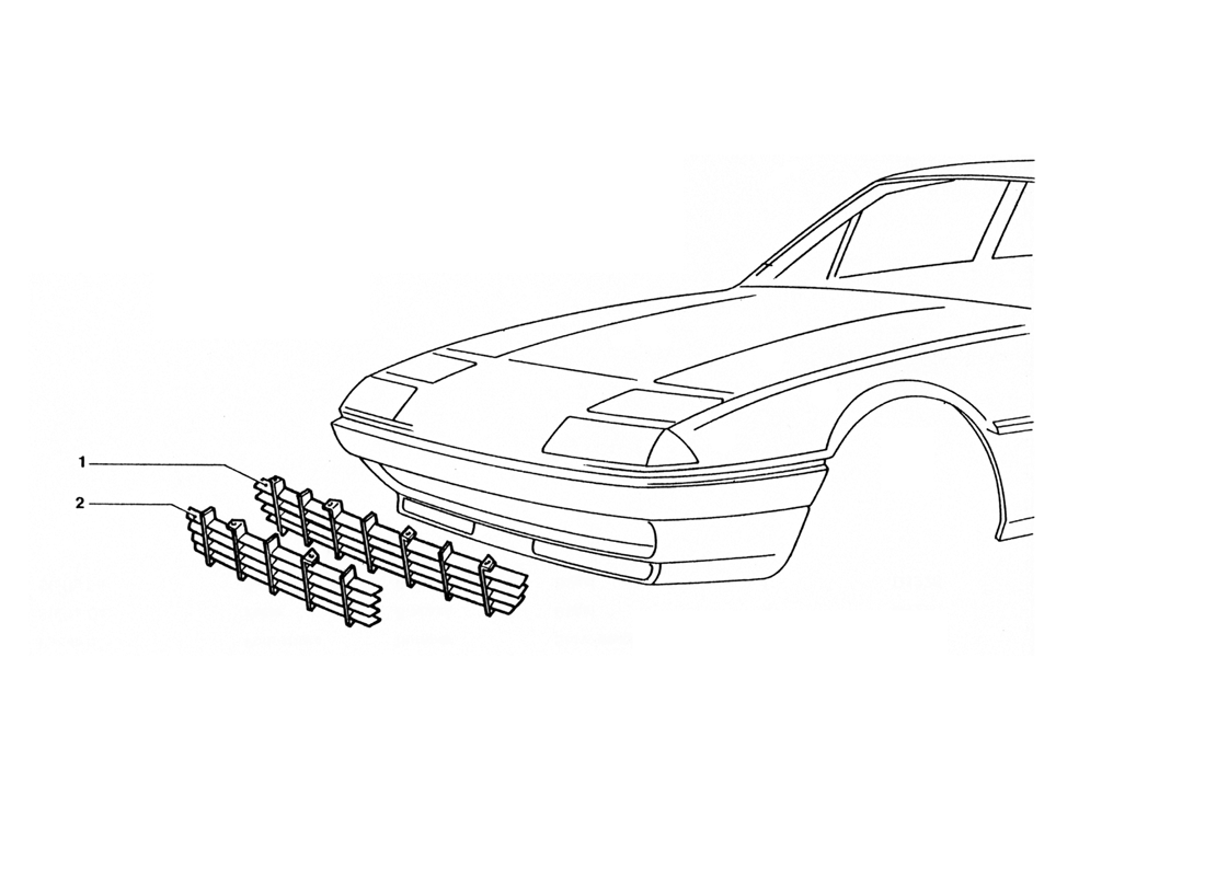 Schematic: Front Grills