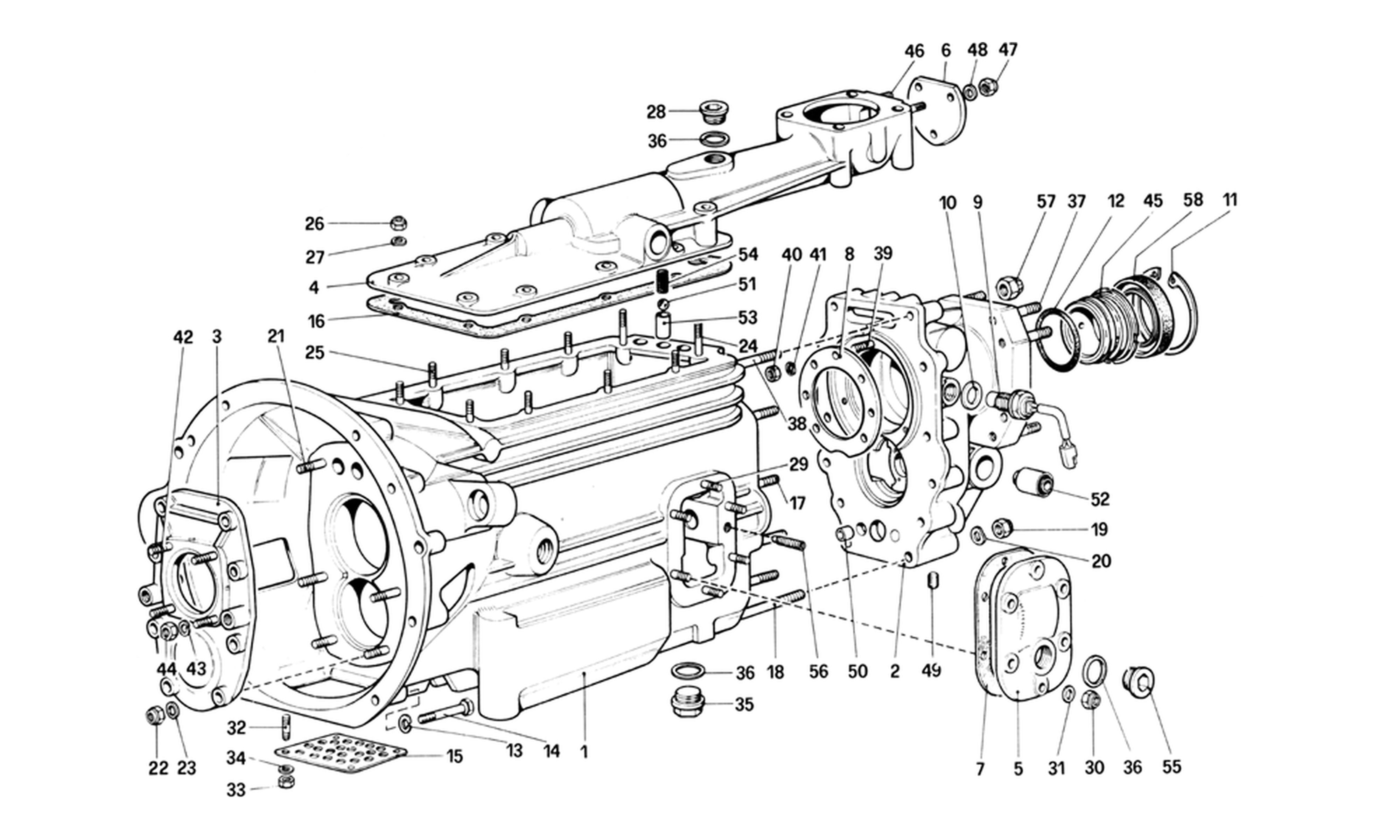 Schematic: Gearbox (400 Gt)