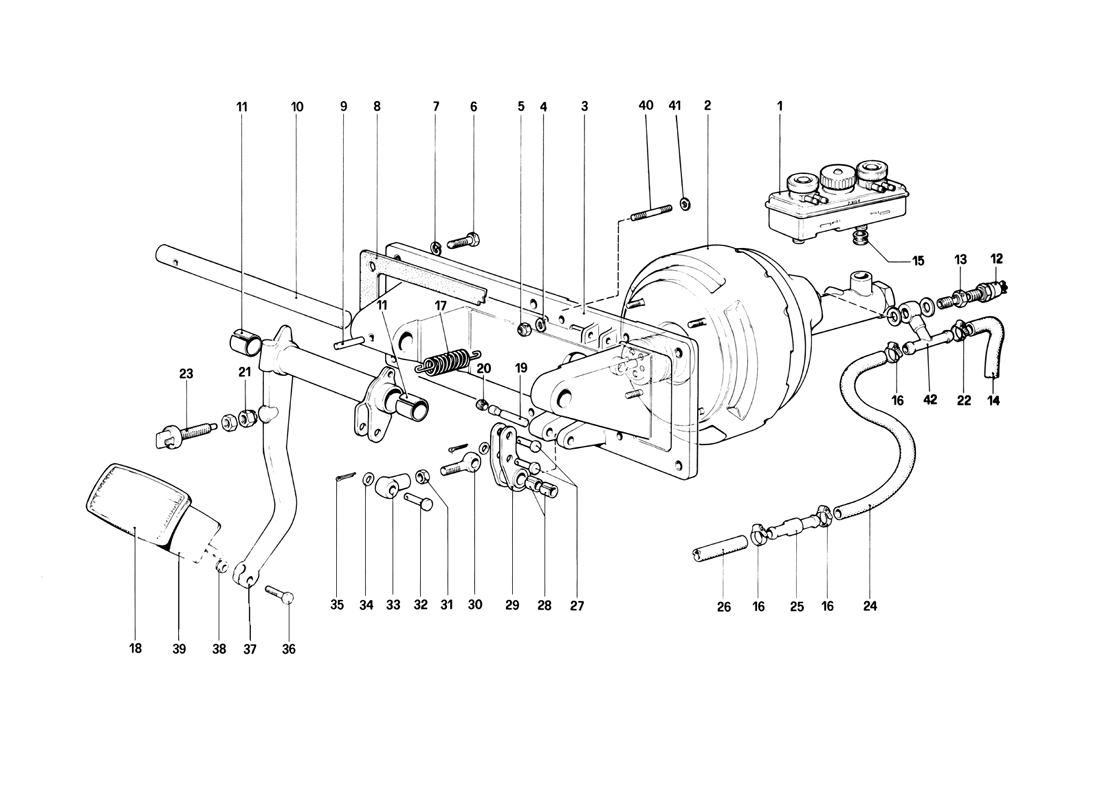 Schematic: Brakes Hydraulic Controll (400 Automatic - For Rhd)