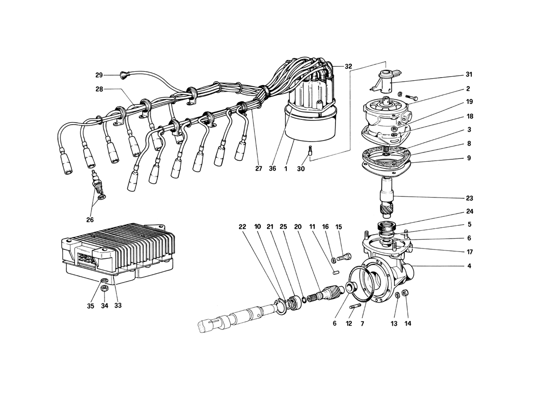 Schematic: Engine Ignition