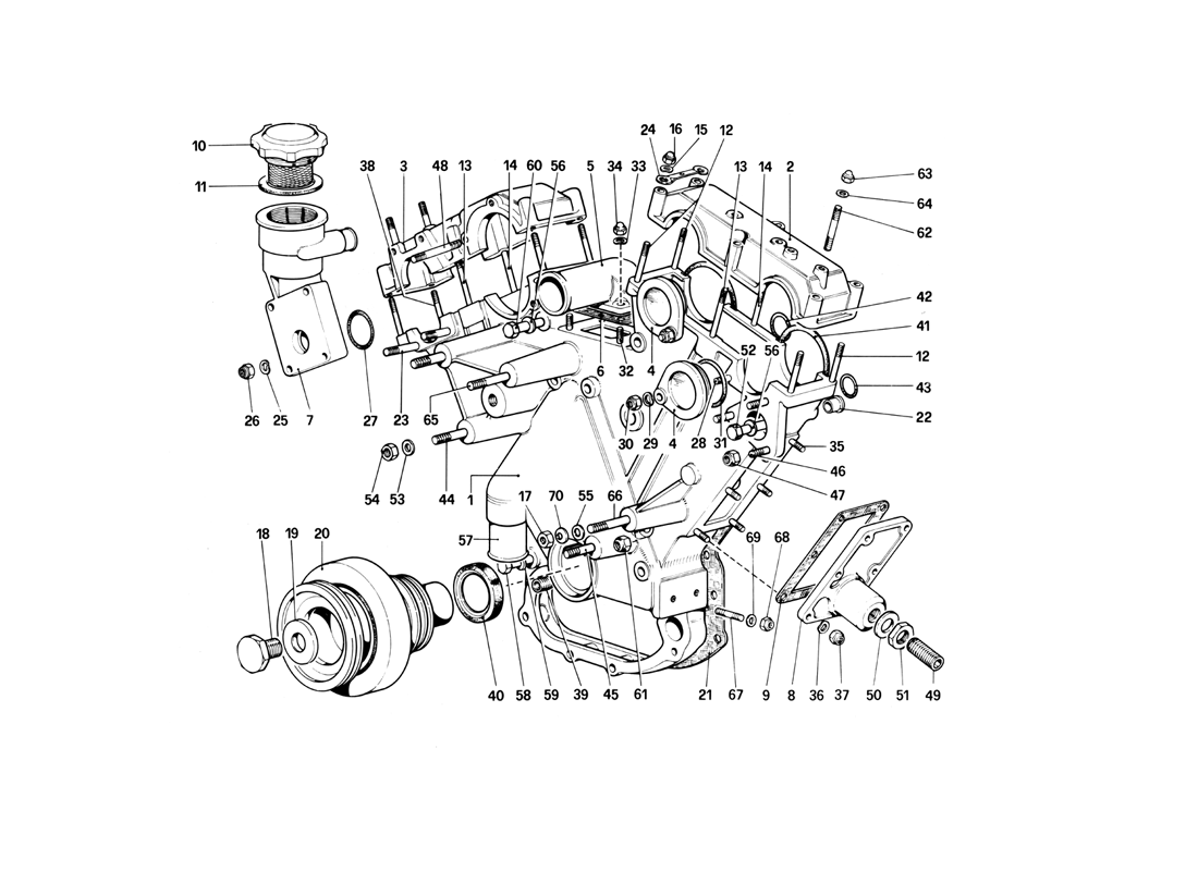 Schematic: Timing System - Housing And Covers