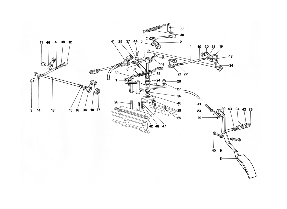 Schematic: Throttle Controls (For Lhd)