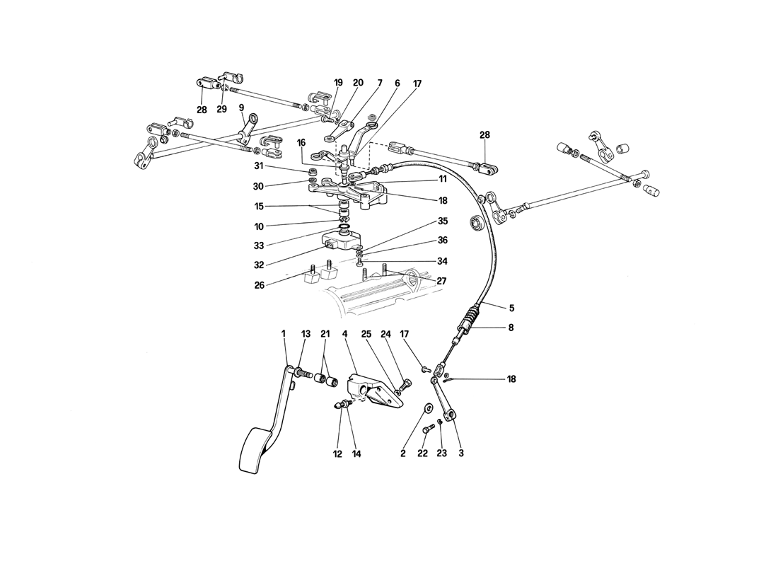 Schematic: Throttle Controls (For Rhd)