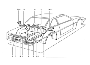 Rear Body Sub-Panels