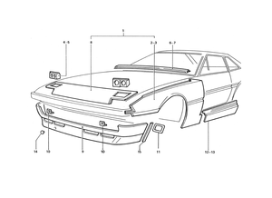 Front And Side Body Panels