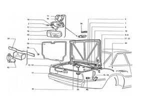 Trunk Lid, Seals And Locking Mechansim