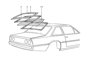 Rear Windshield And Seals