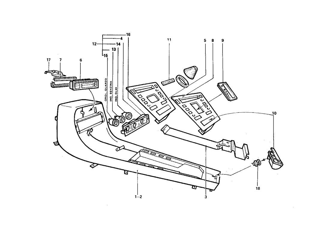 Schematic: Center Console