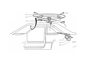 Roof Lining And Rear Shelf