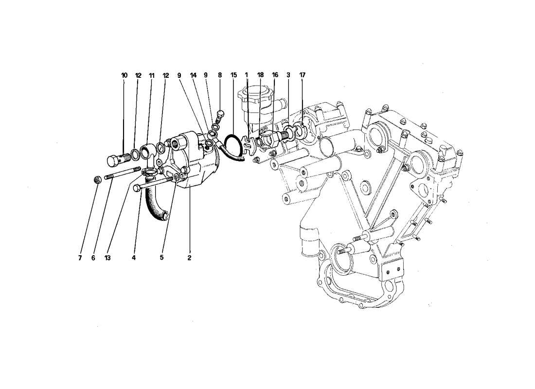 Schematic: Brake Booster Vacuum Pump