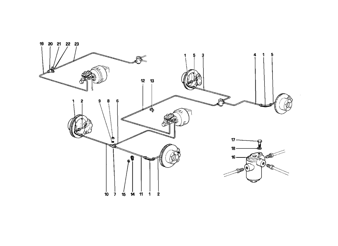 Schematic: Brake System