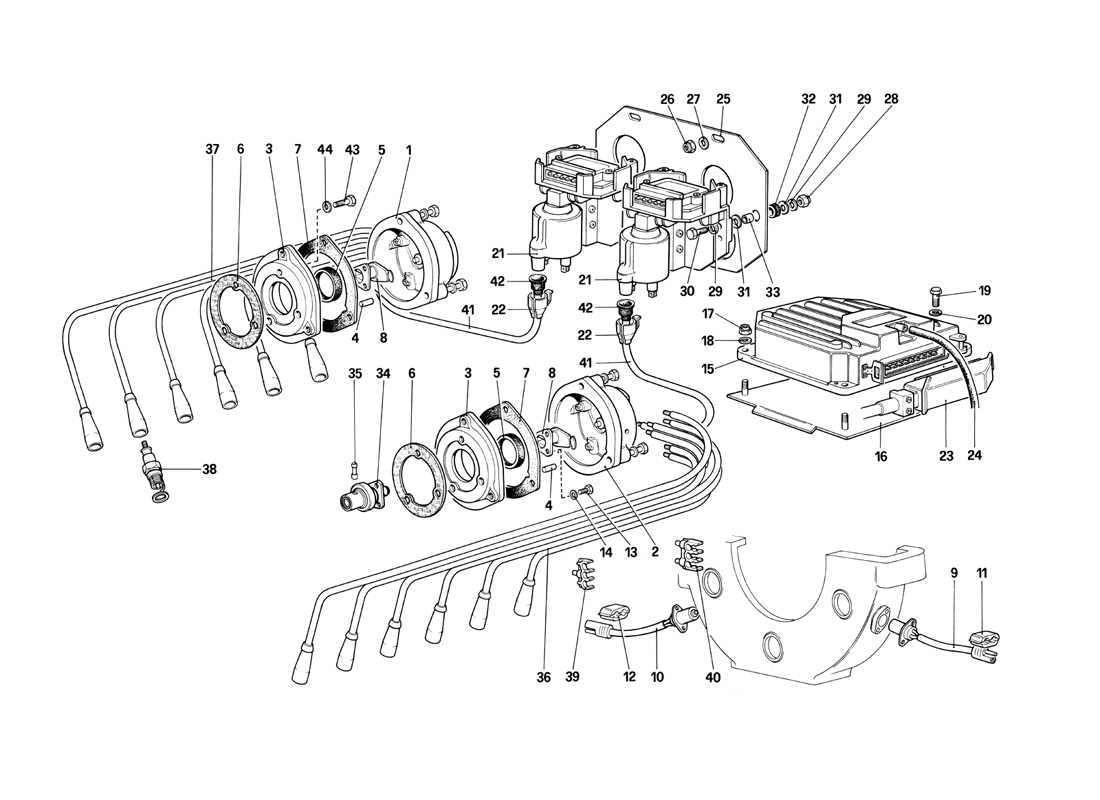 Schematic: Engine Ignition