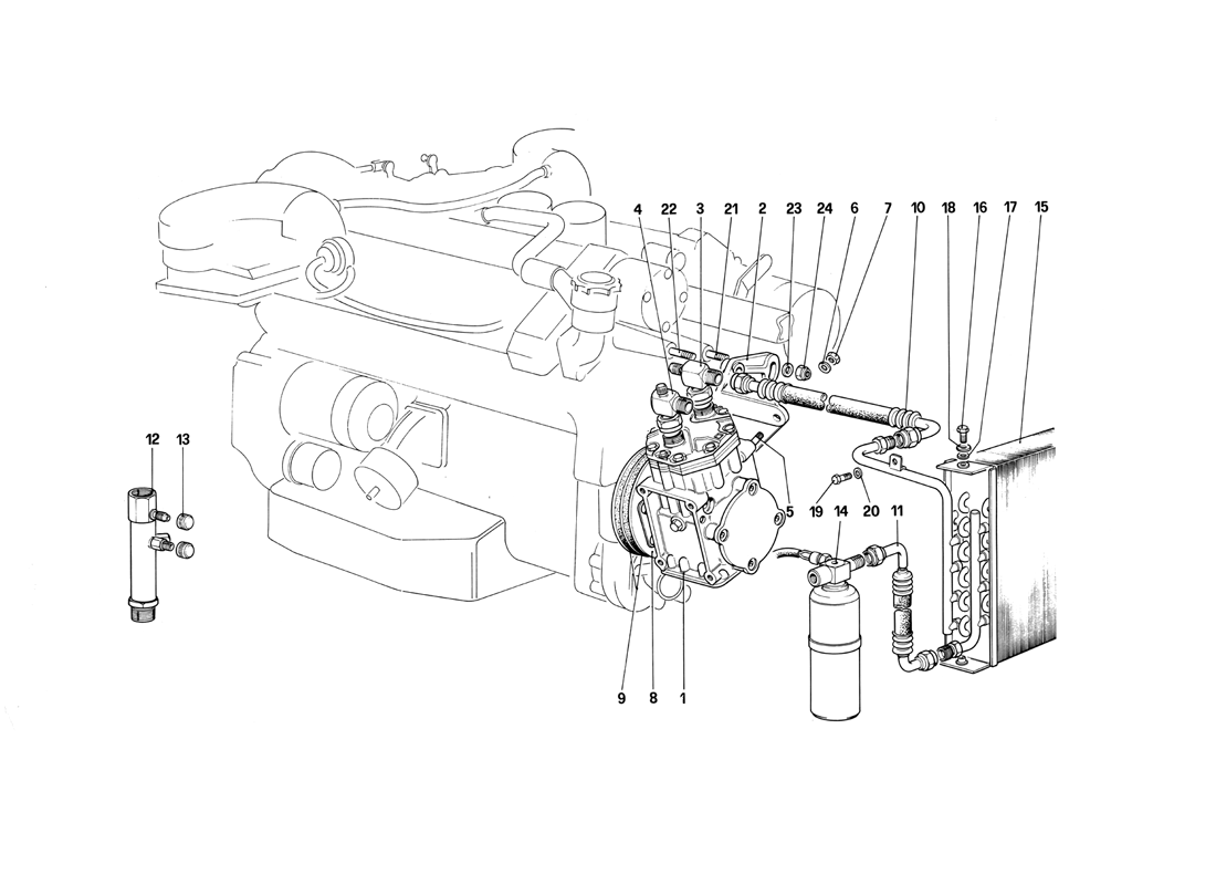 Schematic: Air Conditioning System