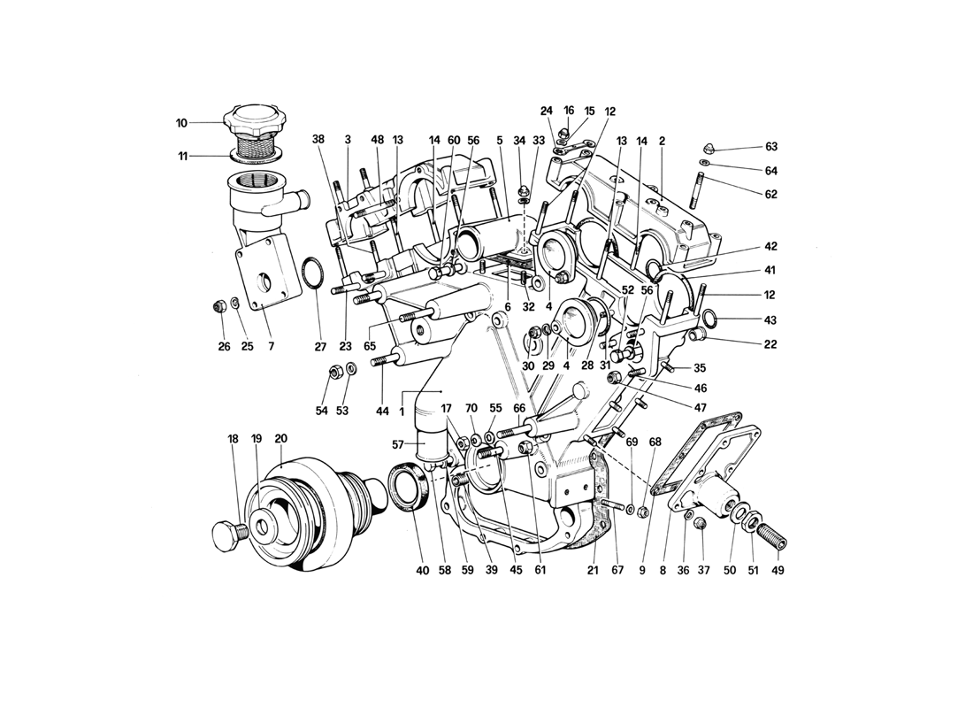 Schematic: Timing System - Housing And Covers