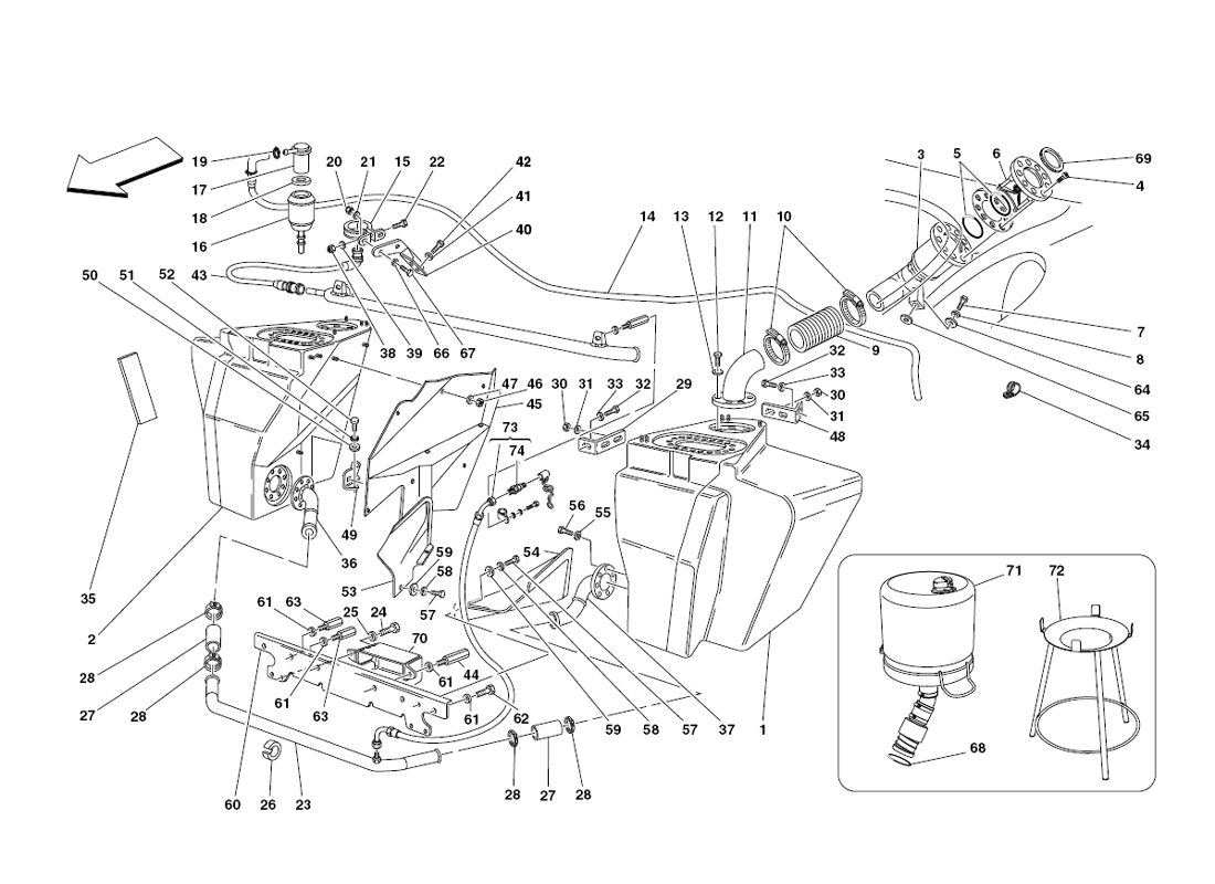 Schematic: Fuel Tanks