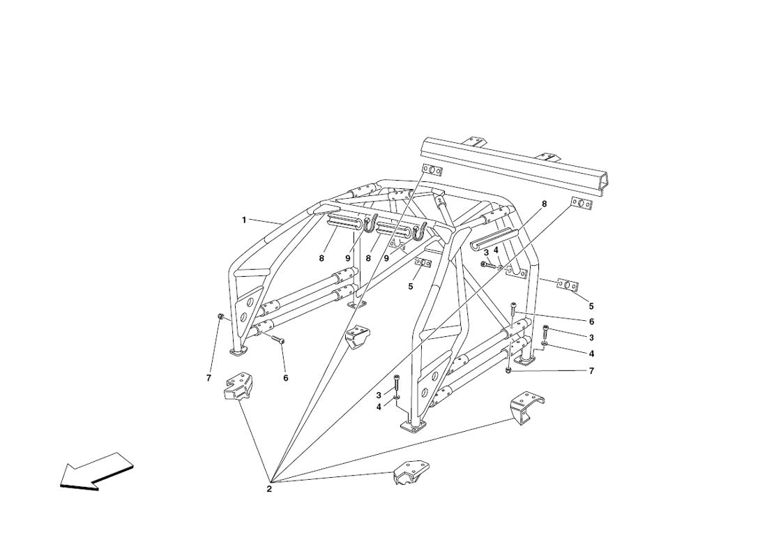 Schematic: Roll Bar