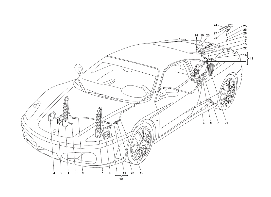 Schematic: Lifting System