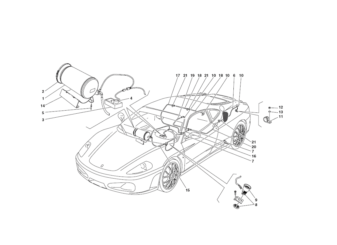 Schematic: Fire-Proof System