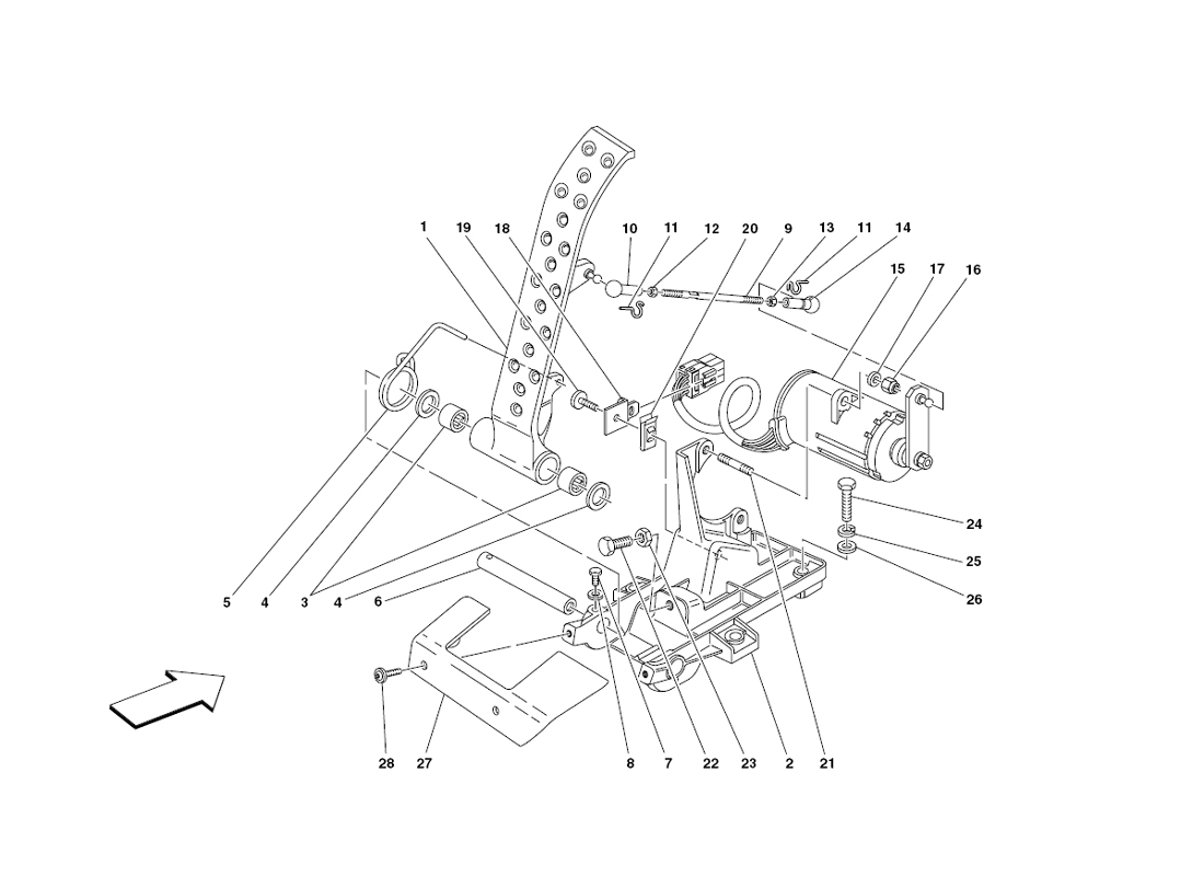 Schematic: Electronic Accelerator Pedal