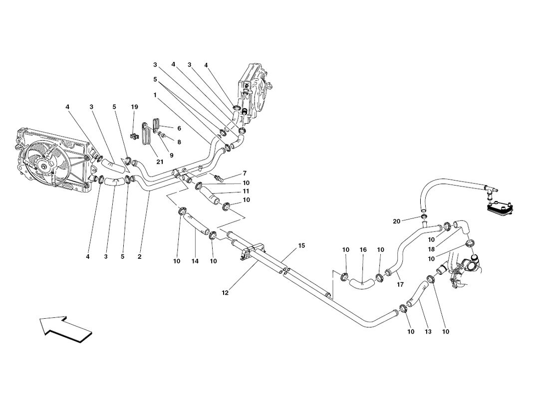 Schematic: Cooling System