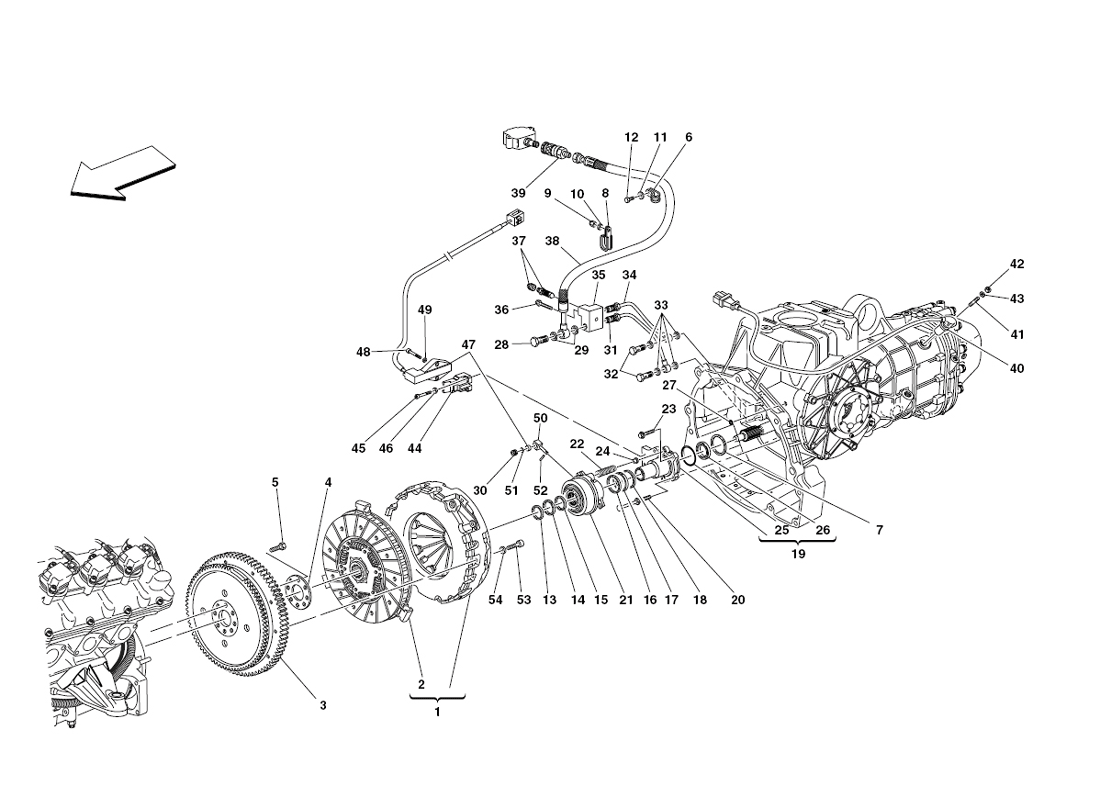 Schematic: Clutch And Controls