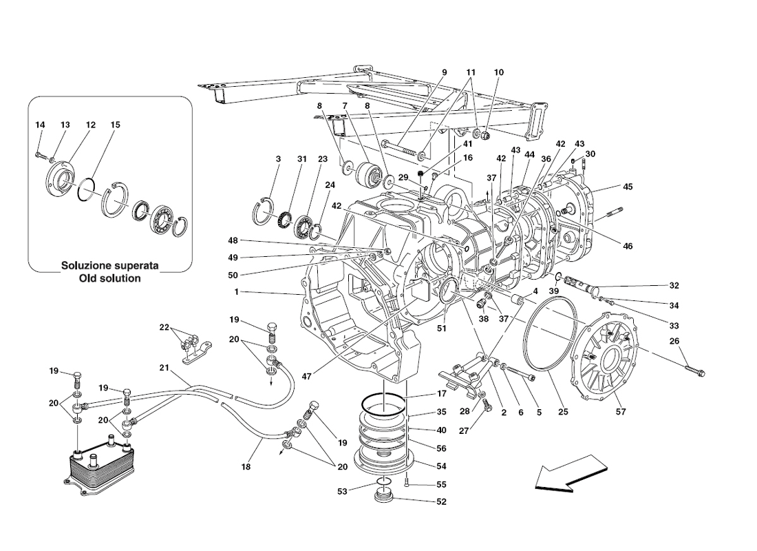 Schematic: Gearbox - Covers