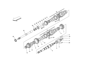 Main Shaft Gears