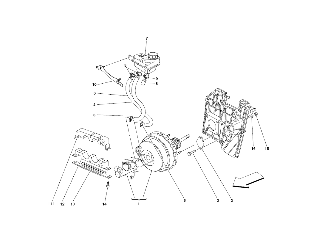 Schematic: Brakes And Clutch Hydraulic Controls