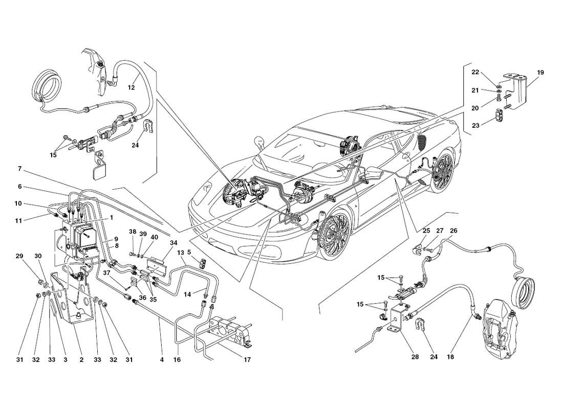 Schematic: Brake System