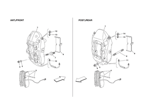 Calipers For Front And Rear Brakes