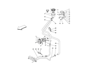 Hydraulic Steering Pump And Tank