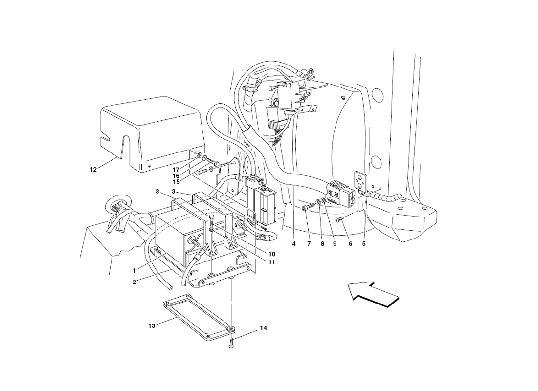 Schematic: Battery