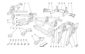 Frame - Rear Elements Sub-Groups