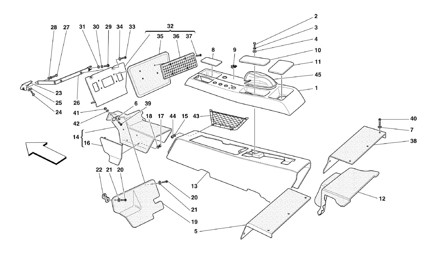 Schematic: Tunnel - Framework And Accessories