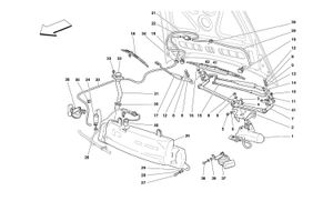 Windshield, Glass Washer And Horns