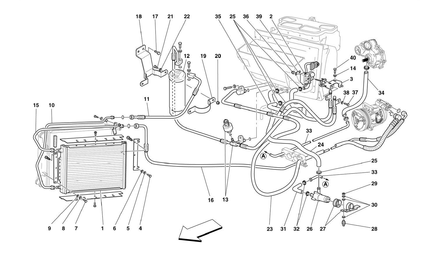 Schematic: Air Conditioning System