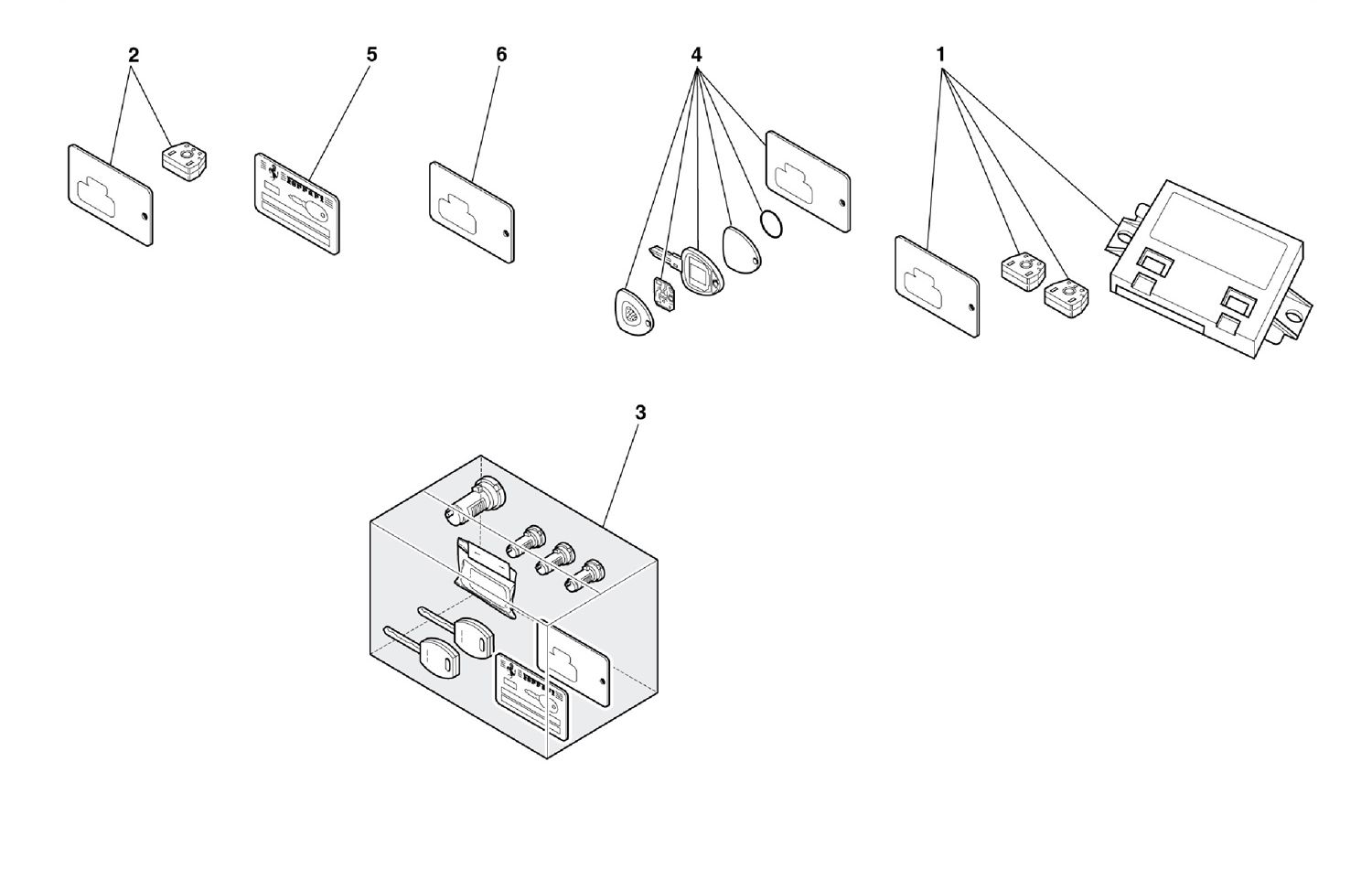 Schematic: Immobilizer Kit