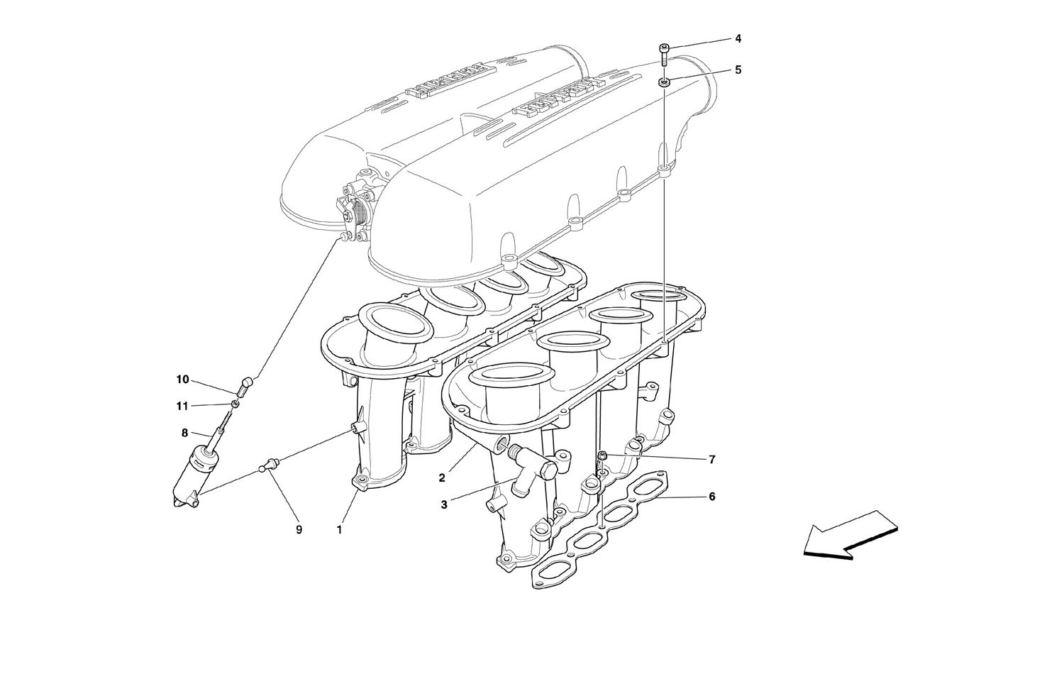 Schematic: Intake Manifold