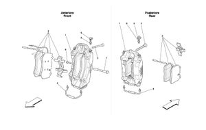 Calipers For Front And Rear Brakes