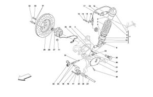 Front Suspension - Shock Absorber And Brake Disc